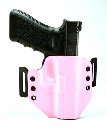 Sure-Fit O.W.B. Holster Pink Carbon (LEFT HAND) Gun Models S-W