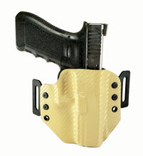 Load image into Gallery viewer, Sure-Fit O.W.B. Holster Tan Carbon (LEFT HAND) Gun Models S-W