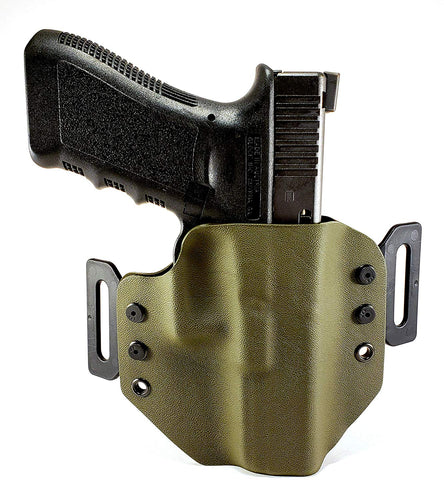 Sure-Fit O.W.B. Holster OD Green (RIGHT HAND) Gun Models S-W