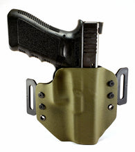 Load image into Gallery viewer, Sure-Fit O.W.B. Holster OD GREEN (LEFT HAND) Gun Models S-W
