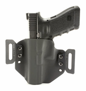 Sure-Fit O.W.B. Holster Black Carbon (RIGHT HAND) Gun Models A-R