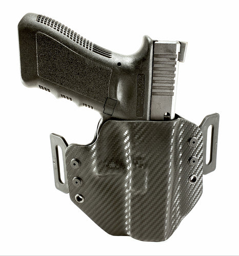 Sure-Fit O.W.B. Holster Carbon Black (LEFT HAND) Gun Models S-W