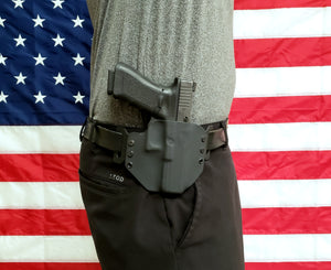 Sure-Fit O.W.B. Holster Black (LEFT HAND) Gun Models S-W